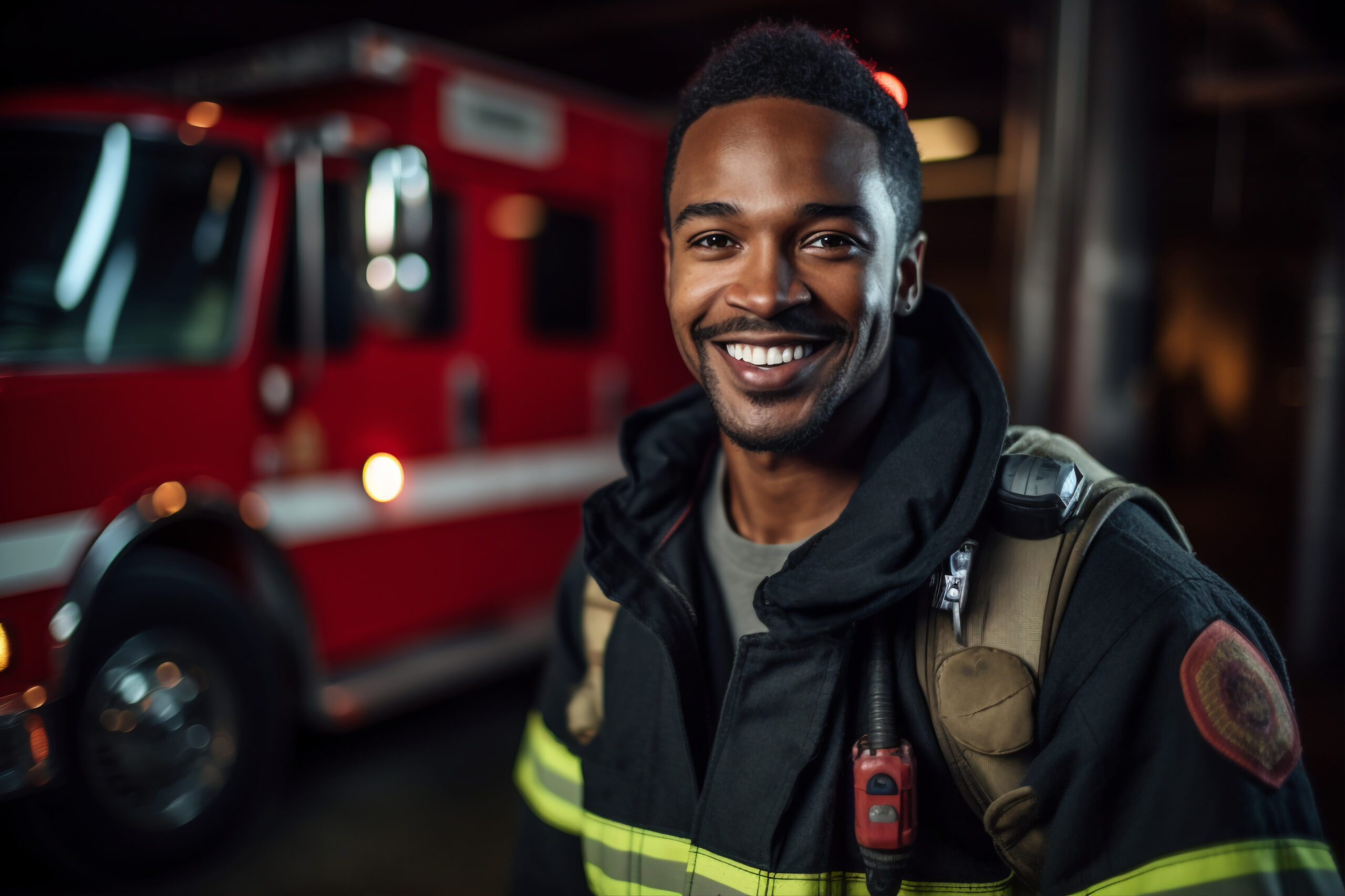 portrait-smiling-firefighter